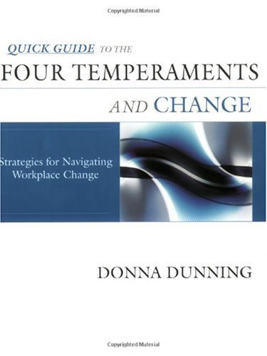9780974375151: Quick Guide to the Four Temperaments and Change