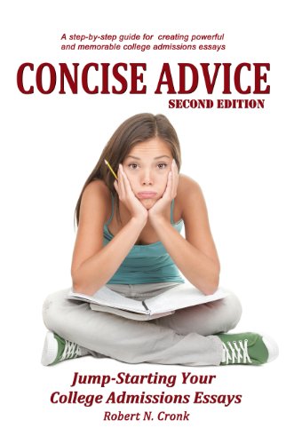 Beispielbild fr Concise Advice: Jump-Starting Your College Admissions Essays (Second Edition) zum Verkauf von Wonder Book
