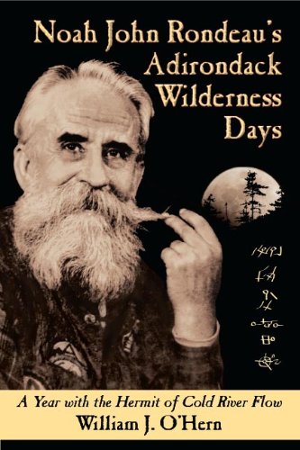Stock image for Noah John Rondeau's Adirondack Wilderness Days: A Year with the Hermit of Cold River Flow for sale by Acme Book Company