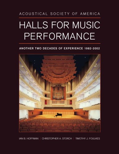Stock image for Halls for Music Performance: Another Two Decades of Experience 1982 - 2002 for sale by Nicholas J. Certo