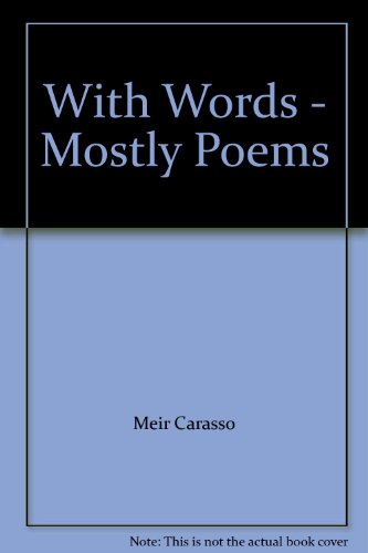 9780974436128: With Words - Mostly Poems