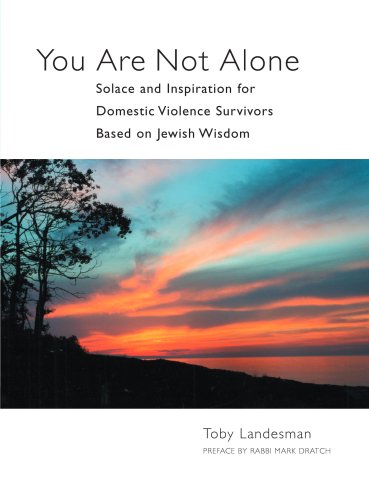 Stock image for You Are Not Alone : Solace and Inspiration for Domestic Violence Survivors Based on Jewish Wisdom for sale by Better World Books