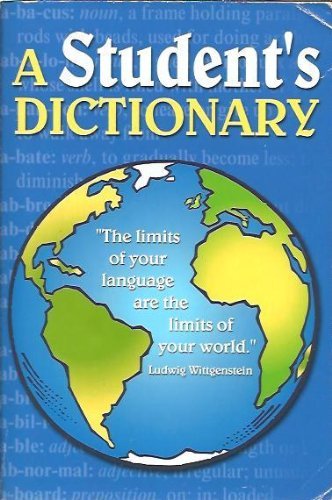 Imagen de archivo de A Student's Dictionary a la venta por Wonder Book