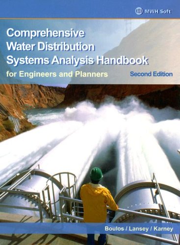 Stock image for Comprehensive Water Distribution Systems Analysis Handbook for Engineers and Planners for sale by dsmbooks