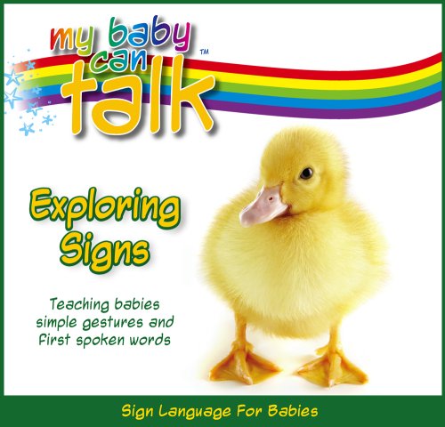 9780974572659: My Baby Can Talk - Exploring Signs Board Book by J.K. Waidhofer (2008) Board book