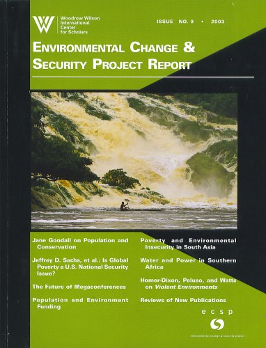 Imagen de archivo de Environmental Change and Security Project Report Issue 9, Vol. 9 a la venta por BookHolders