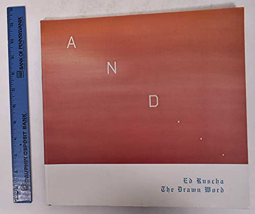 Stock image for Ed Ruscha: The Drawn Word for sale by Mullen Books, ABAA