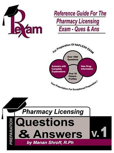 Beispielbild fr Reference Guide For Pharmacy Licensing Exam-Questions and Answers NAPLEX zum Verkauf von HPB-Red