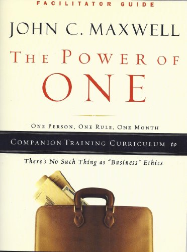 The Power of One DVD Training Curriculum (9780974680583) by John C. Maxwell