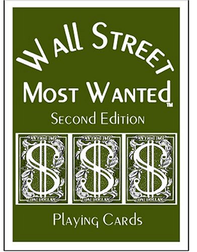 Beispielbild fr Wall Street Most Wanted Playing Cards by Productions, Parody zum Verkauf von GOMEDIA