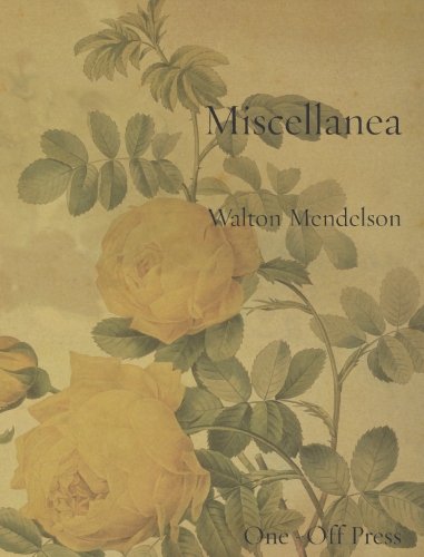 Stock image for Miscellanea for sale by Revaluation Books