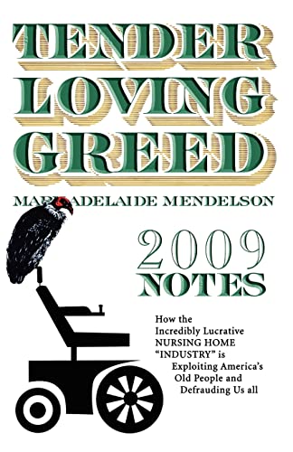 9780974734033: Tender Loving Greed - 2009 Notes