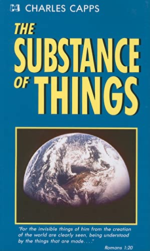 Stock image for Substance of Things for sale by Front Cover Books