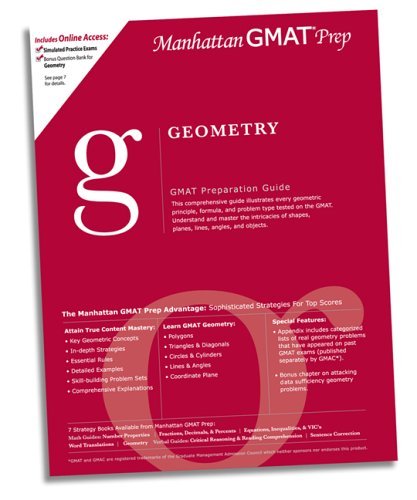 Imagen de archivo de Geometry GMAT Preparation Guide, First Edition a la venta por Better World Books