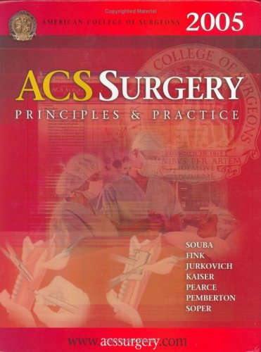 Beispielbild fr ACS Surgery: Principles & Practice zum Verkauf von HPB-Red