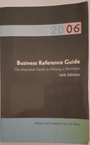 The Business Reference Guide (9780974851808) by West, Tom