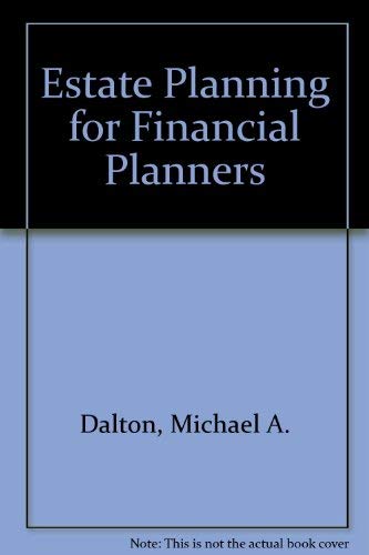 9780974894522: Estate Planning for Financial Planners