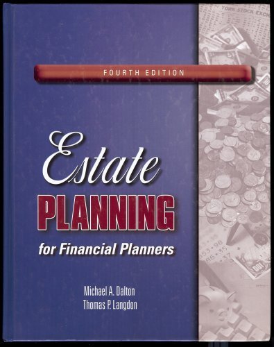 Beispielbild fr Estate Planning for Financial Planners zum Verkauf von ThriftBooks-Dallas