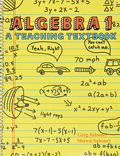 Beispielbild fr Algebra 1: A Teaching Textbook zum Verkauf von Books of the Smoky Mountains