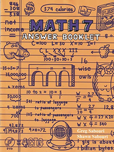 Beispielbild fr Teaching Textbooks Math 7 Answer Key zum Verkauf von Gulf Coast Books