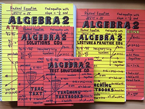 Imagen de archivo de Algebra 2 A Teaching Textbooks Complete Curriculum a la venta por Idaho Youth Ranch Books