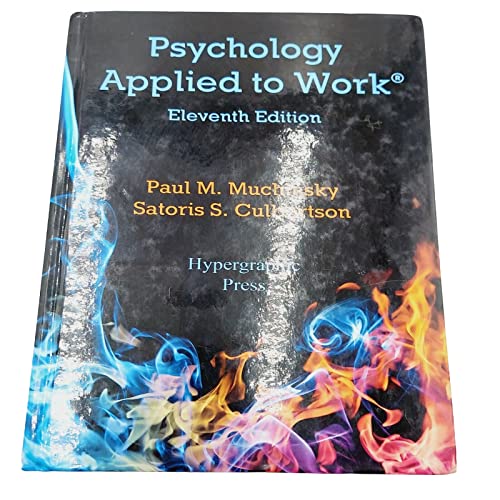 Stock image for Psychology Applied to Work : 11th Edition for sale by Better World Books