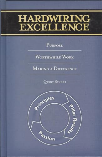 Stock image for Hardwiring Excellence: Purpose, Worthwhile Work, Making A Difference for sale by Patrico Books