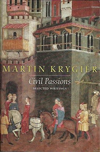 Civil Passions : Selected Essays