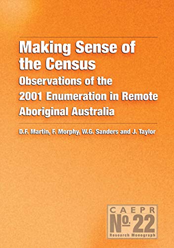 Imagen de archivo de Making Sense of the Census a la venta por PBShop.store US