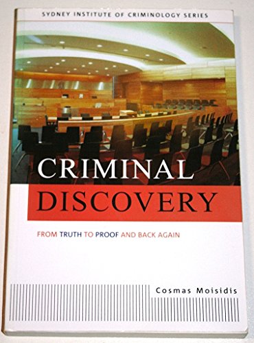 Stock image for CRIMINAL DISCOVERY for sale by Basi6 International