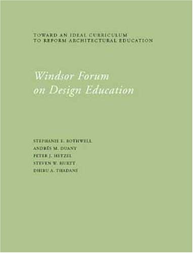 Beispielbild fr Windsor Forum on Design Education zum Verkauf von GF Books, Inc.