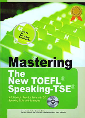 Imagen de archivo de Mastering the New TOEFL Speaking-TSE a la venta por Thomas F. Pesce'