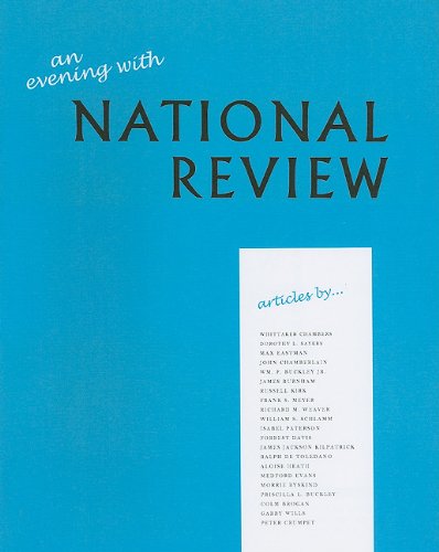 Imagen de archivo de An Evening with National Review: Some Memorable Articles from the First Five Years a la venta por Goodwill