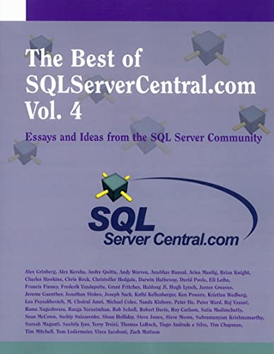 9780975901588: The Best of SQLServerCentral.com Vol. 4