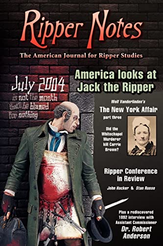 Imagen de archivo de Ripper Notes: America Looks at Jack the Ripper a la venta por Half Price Books Inc.