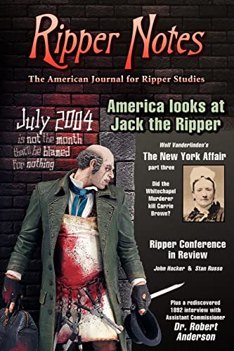 Stock image for Ripper Notes: America Looks at Jack the Ripper for sale by Half Price Books Inc.
