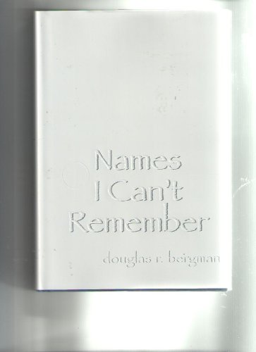 Beispielbild fr Names I Can't Remember zum Verkauf von Wonder Book