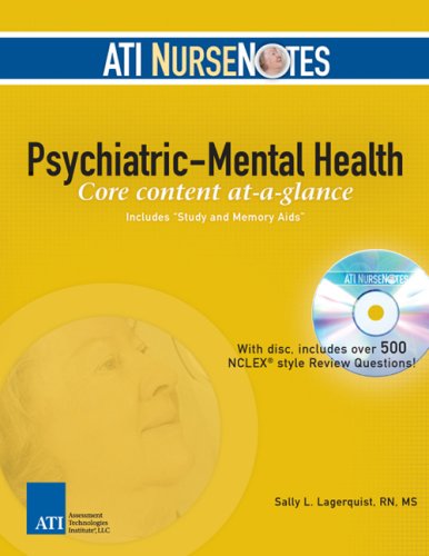 ATI NurseNotes Psychiatric-Mental Health (9780976006336) by Sally L. Lagerquist; RN; MS