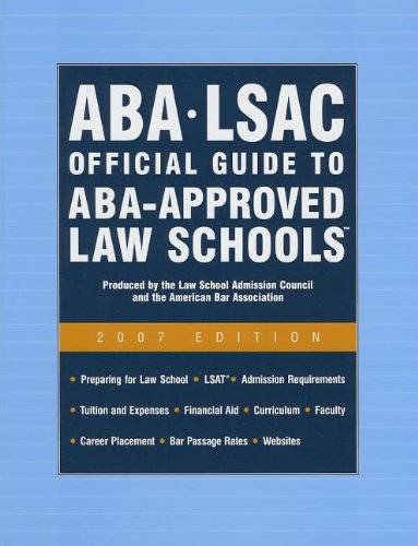 Stock image for ABA/LSAC Official Guide to ABA-Approved Law Schools for sale by ThriftBooks-Dallas