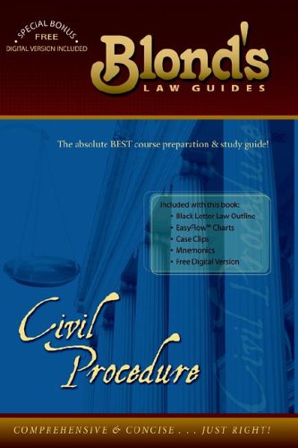 Blond's Law Guide (Civil Procedure) (9780976035121) by Neil C. Blond