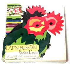 Imagen de archivo de South of the Border LATIN FUSION Recipe Deck ~ A Card Deck of 100 Recipes & Menus a la venta por Wonder Book