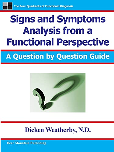 9780976136729: Signs and Symptoms Analysis from a Functional Perspective