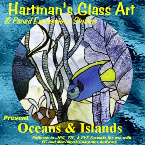 Beispielbild fr Stained Glass Pattern Collection - "Oceans & Islands" zum Verkauf von Revaluation Books