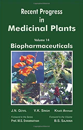 Stock image for RECENT PROGRESS IN MEDICINAL PLANTS :VOL 14: for sale by Rockwood_Books