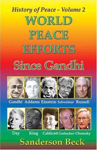 Beispielbild fr World Peace Efforts Since Gandhi zum Verkauf von Ashworth Books