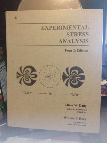 9780976241300: Experimental Stress Analysis