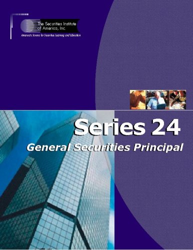 Beispielbild fr Series 24 General Securities Principal zum Verkauf von MY BOOKS N ME