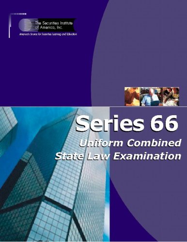 Stock image for Series 66 The Uniform Combined State Law Exam for sale by Buyback Express