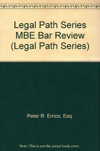 Beispielbild fr Multistate Bar Examination (MBE) Review zum Verkauf von PsychoBabel & Skoob Books