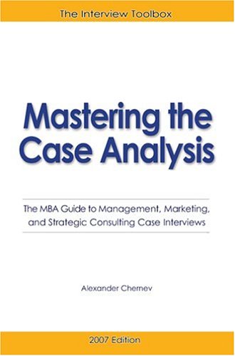 9780976306177: Mastering the Case Analysis